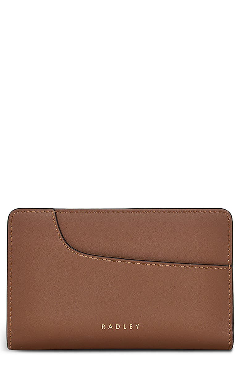 Radley Pockets 2.0 Bifold Leather Wallet, Main, color, Saddle