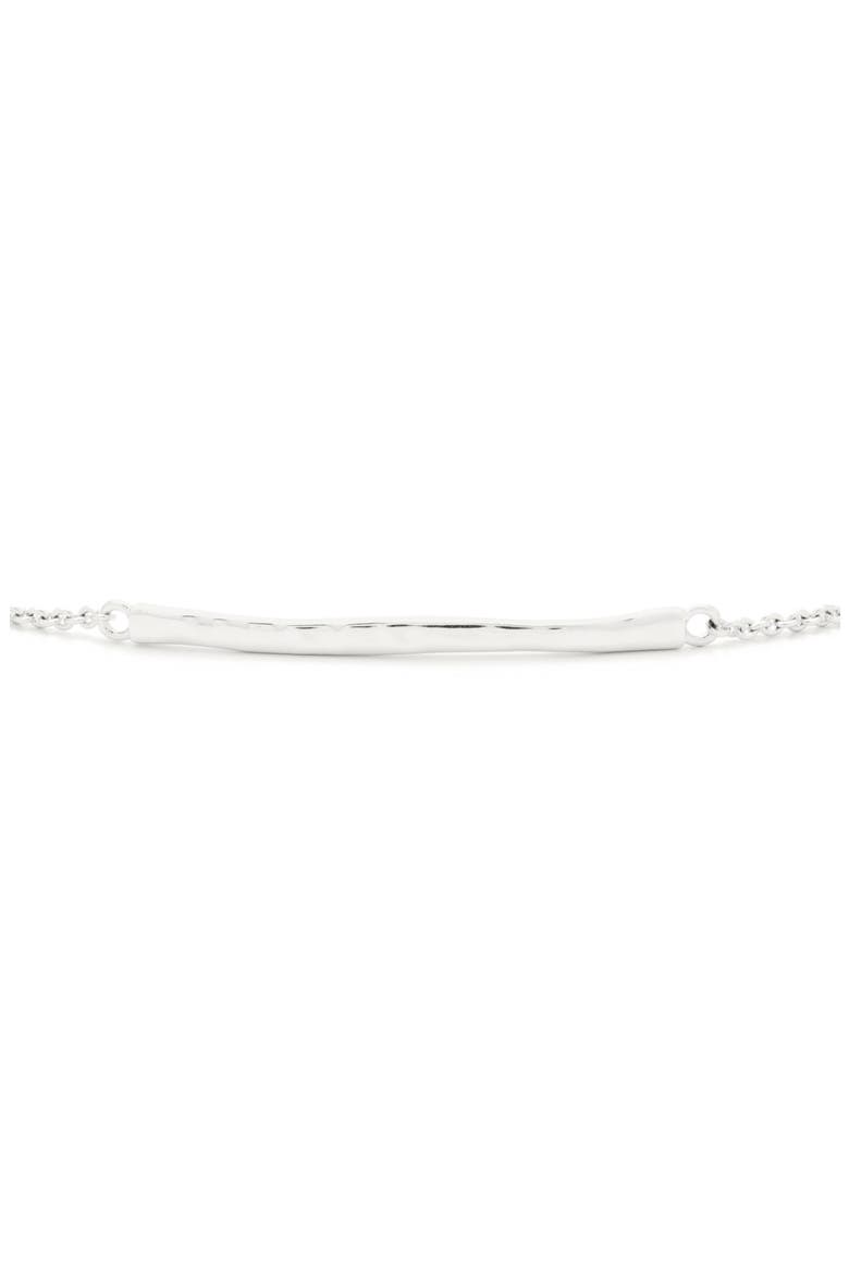 Taner Bar Choker, Alternate, color, SILVER