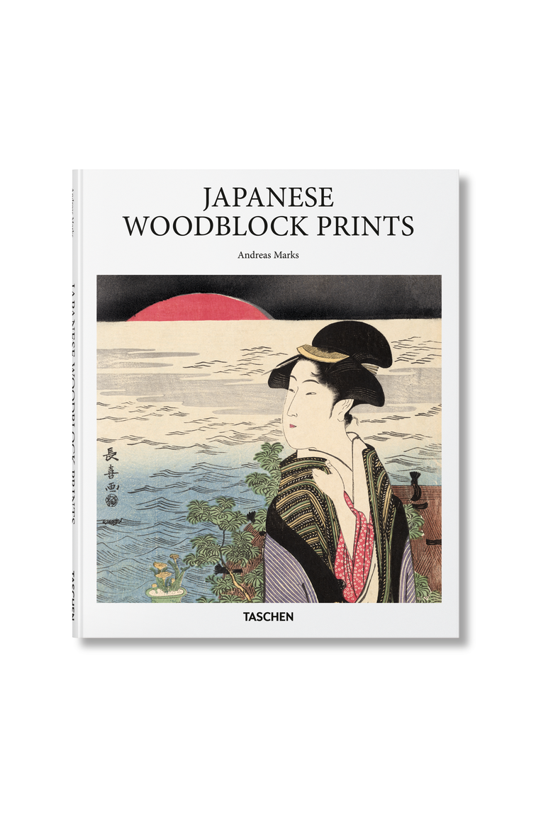 Japanese Woodblock Prints Book, Main, color, White