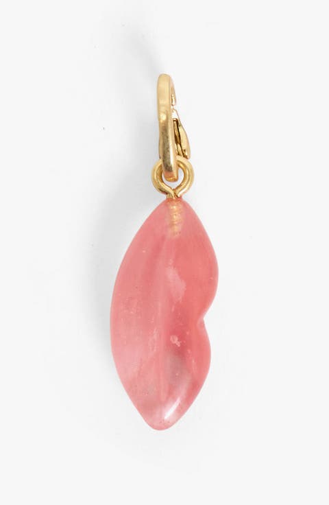 Quartz Lips Charm