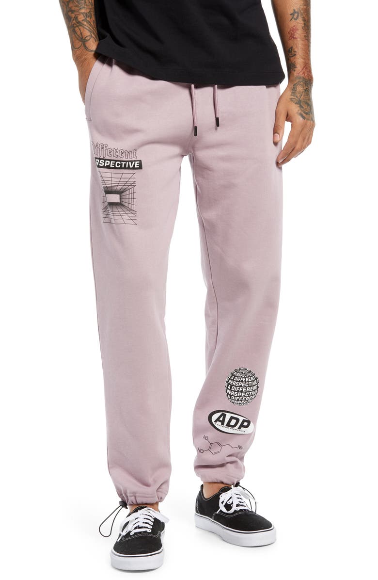 Topman Worldwide Print Joggers, Main, color,