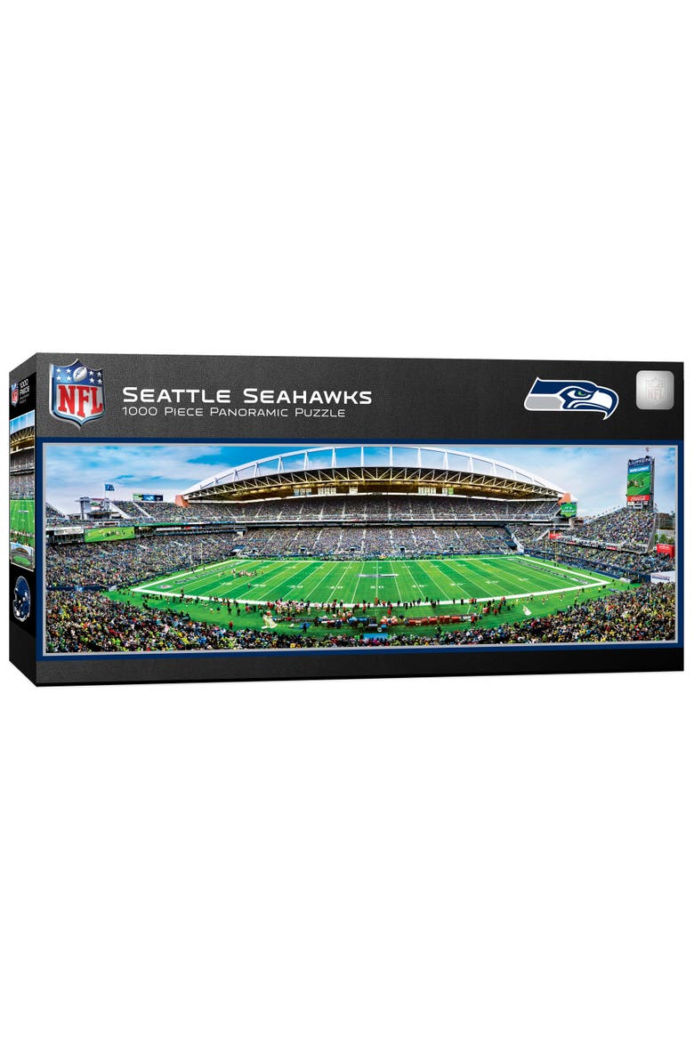 Seattle Seahawks 1000pc Panoramic Puzzle, Main, color, Multicolor