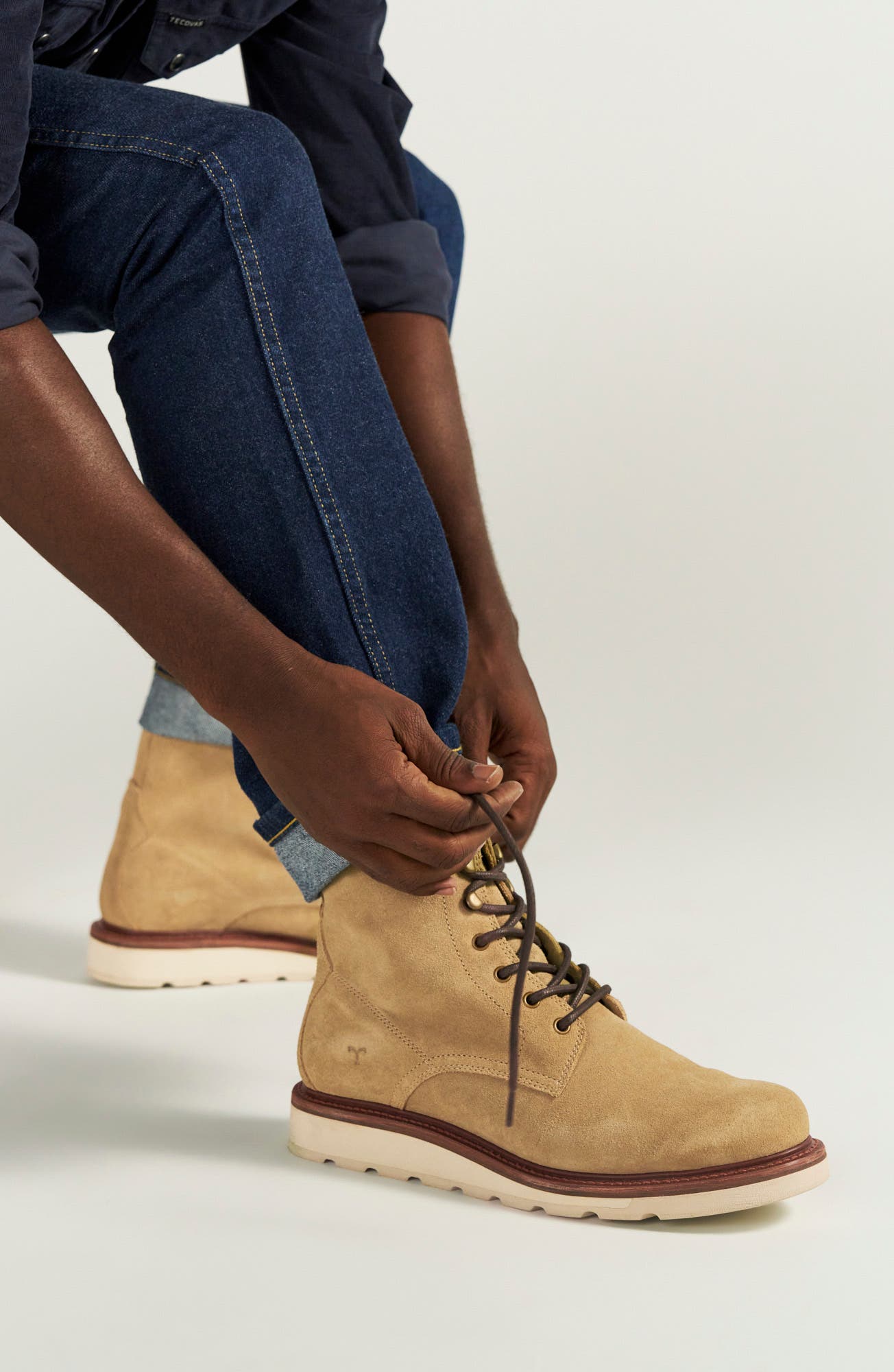 Knox Lace Up Boot, Alternate, color, SANDSTONE