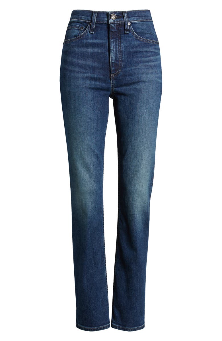 rag & bone Wren High Waist Slim Jeans, Alternate, color, Dylan