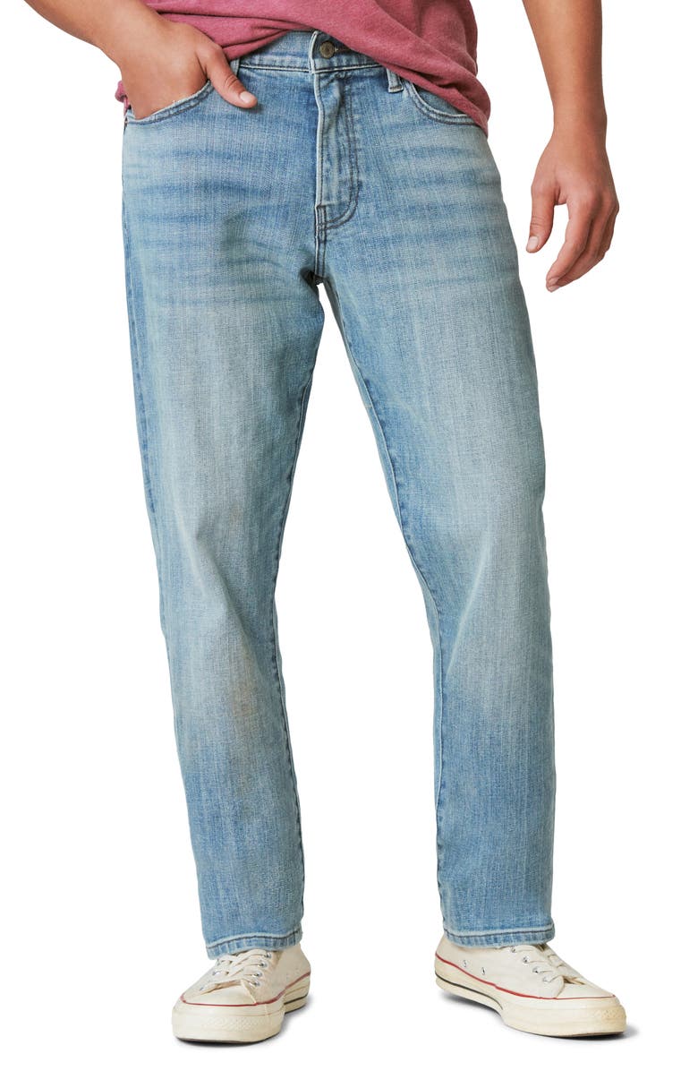 Lucky Brand 410 Athletic CoolMax<sup>®</sup> Straight Leg Jeans, Main, color, Polaris