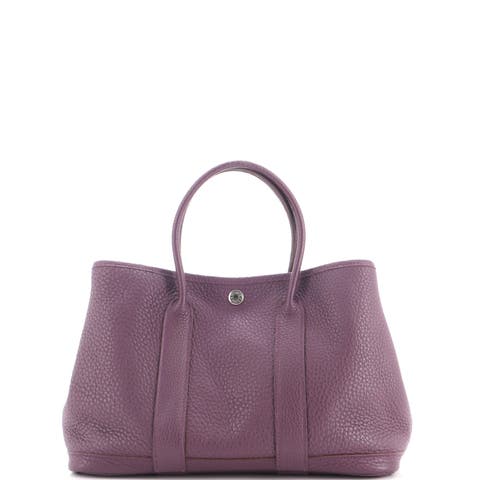 Garden Party Tote Leather 30