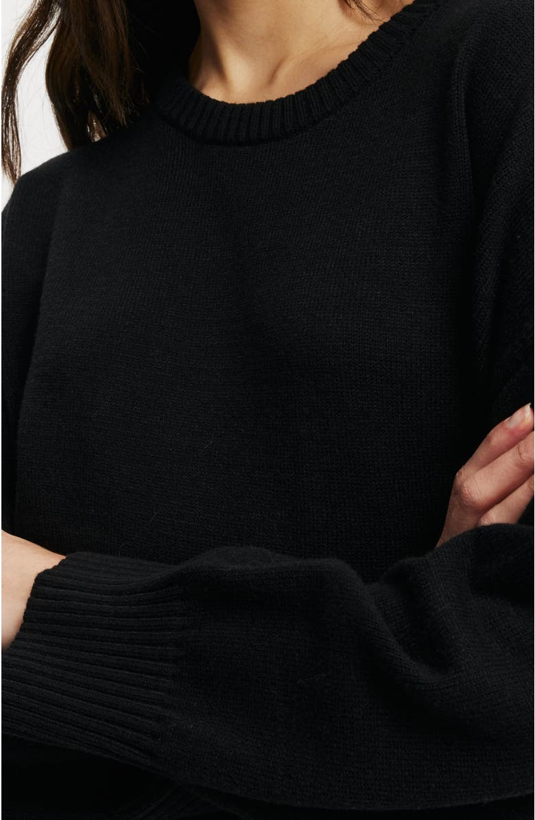 Cotton On Luxe Crew Sweater, Alternate, color, 