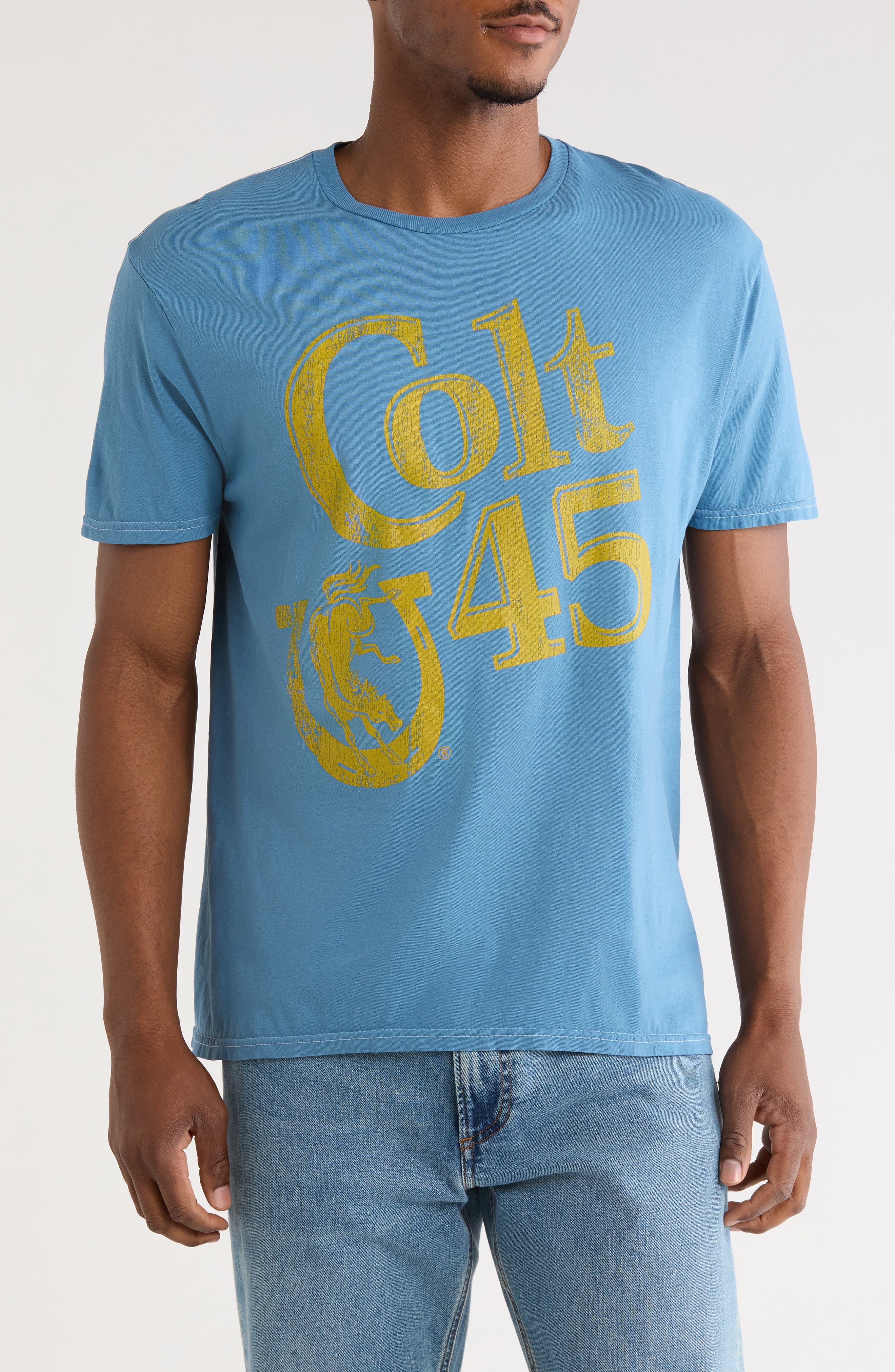 Colt 45 Cotton Graphic T-Shirt