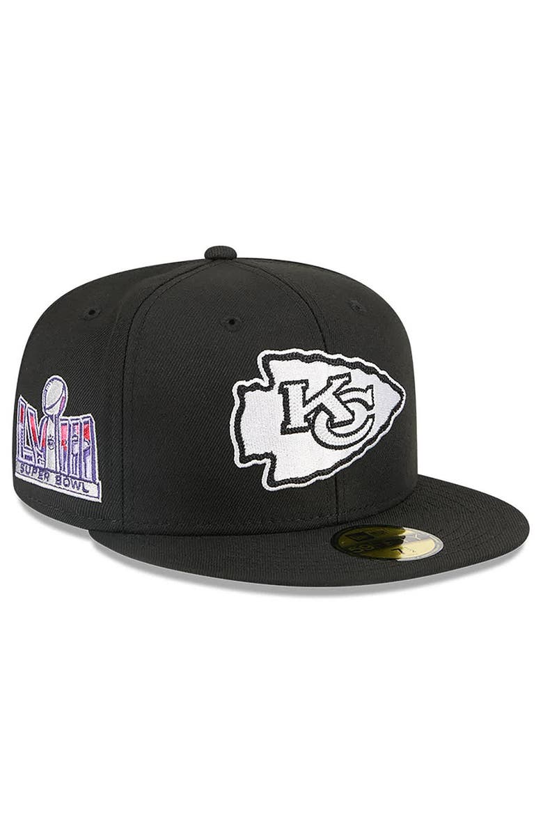 New Era x Alpha Industries Men's New Era x Alpha Industries Black Kansas City Chiefs 59FIFTY Fitted Hat, Alternate, color, Black