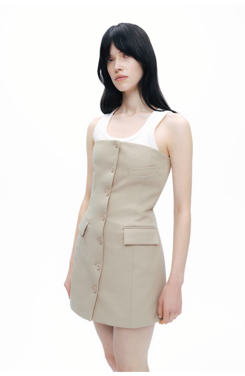 Nocturne Strapless Mini Dress, Alternate, color, 