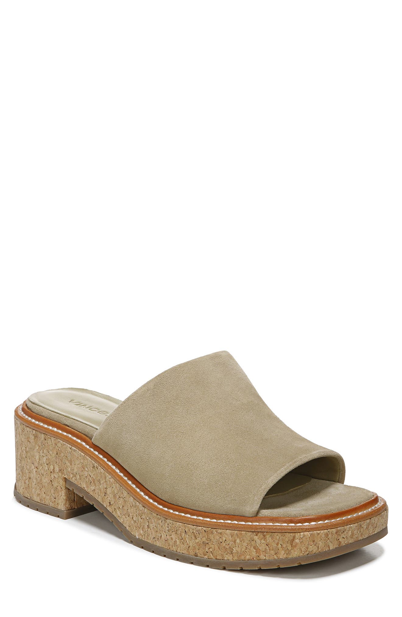 Maddy Heeled Mule, Main, color, NATURAL