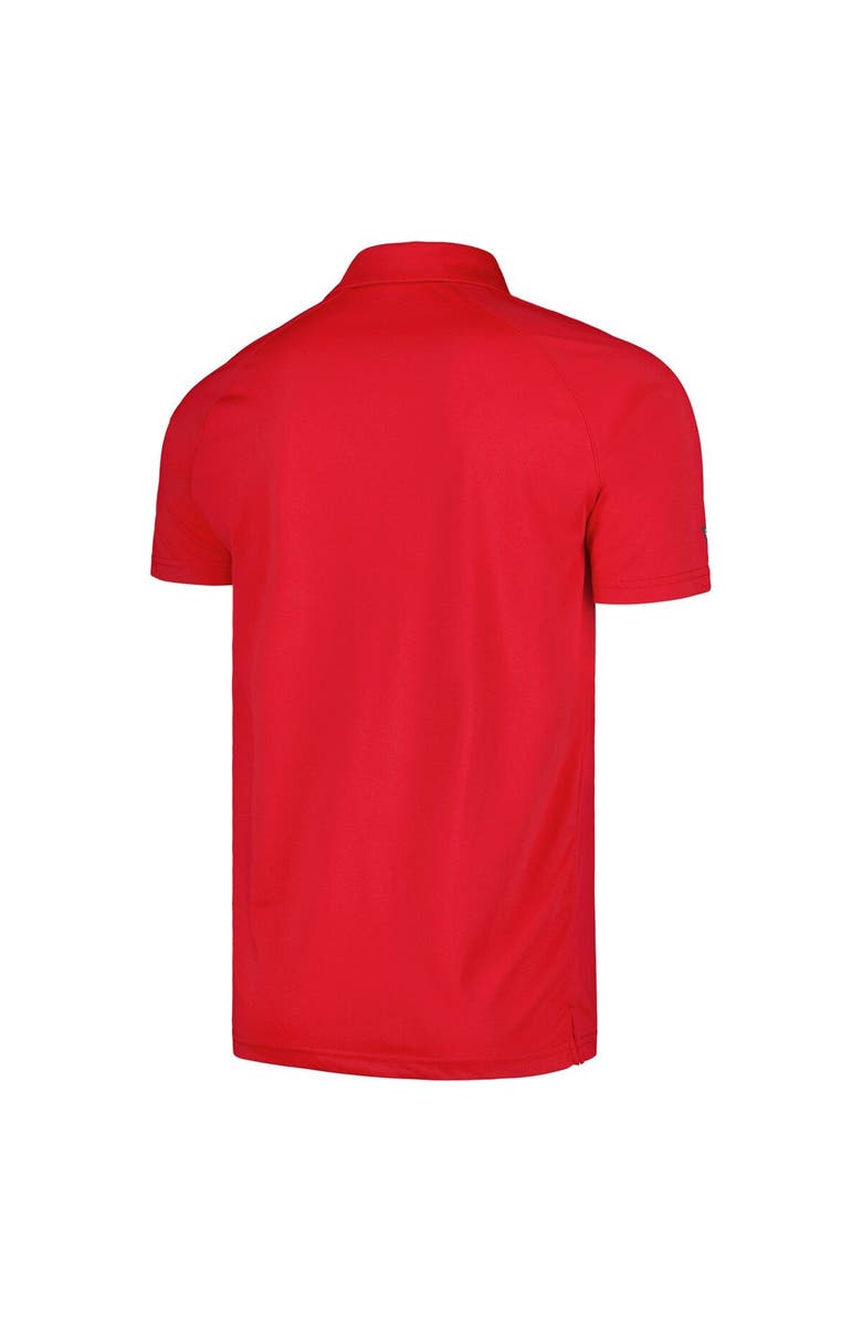 LEVELWEAR Men's Levelwear Red St. Louis Cardinals Sector Batter Up Raglan Polo, Alternate, color, Red