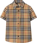 Burberry Check Cotton Shirt