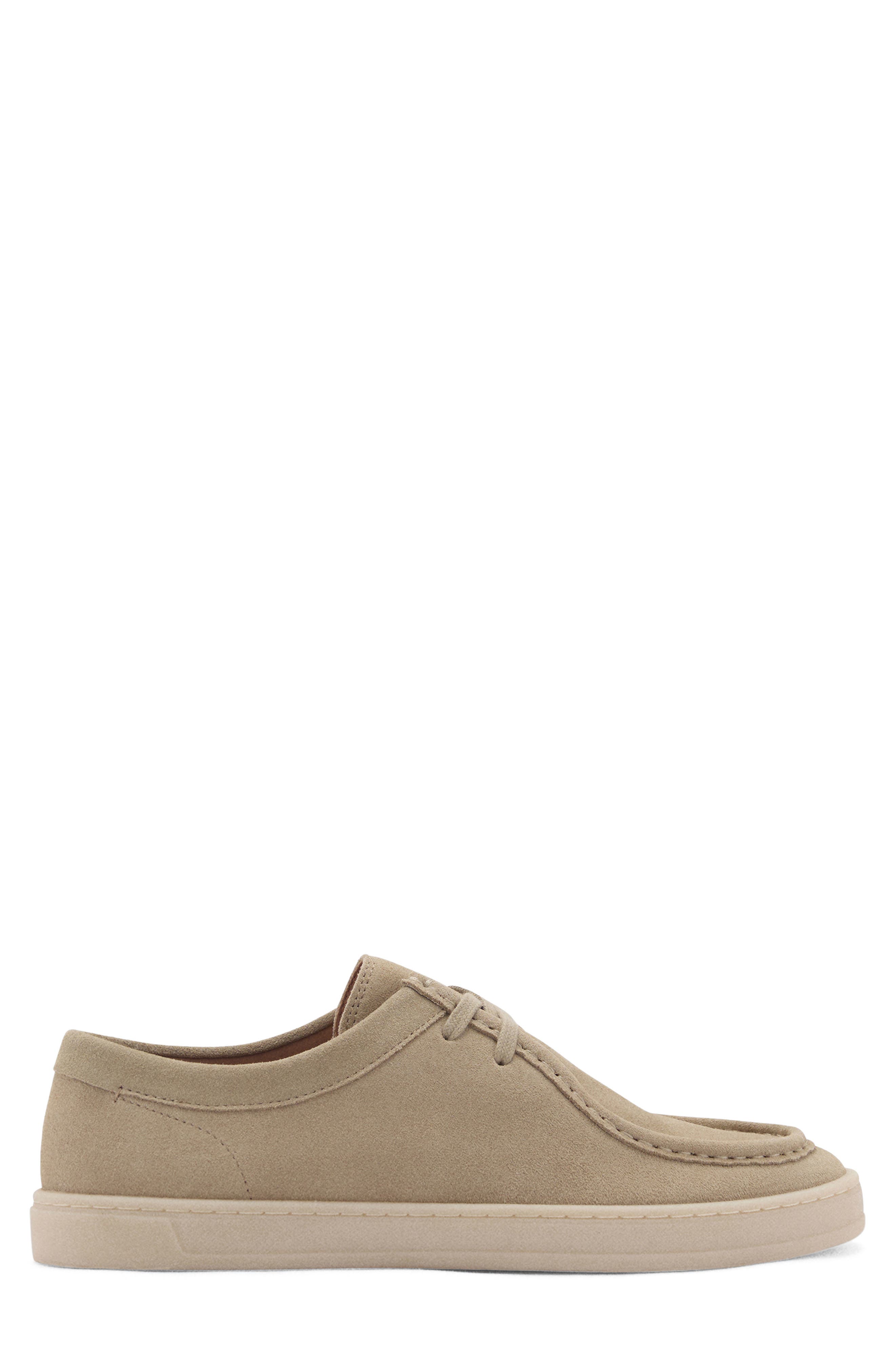MANGO Suede Boat Shoe, Alternate, color, 