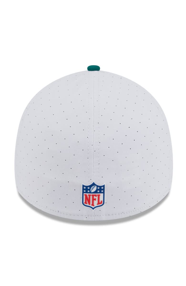 New Era Men's New Era White/Green New York Jets 2025 NFL Training Camp 39THIRTY Flex Hat, Alternate, color, White