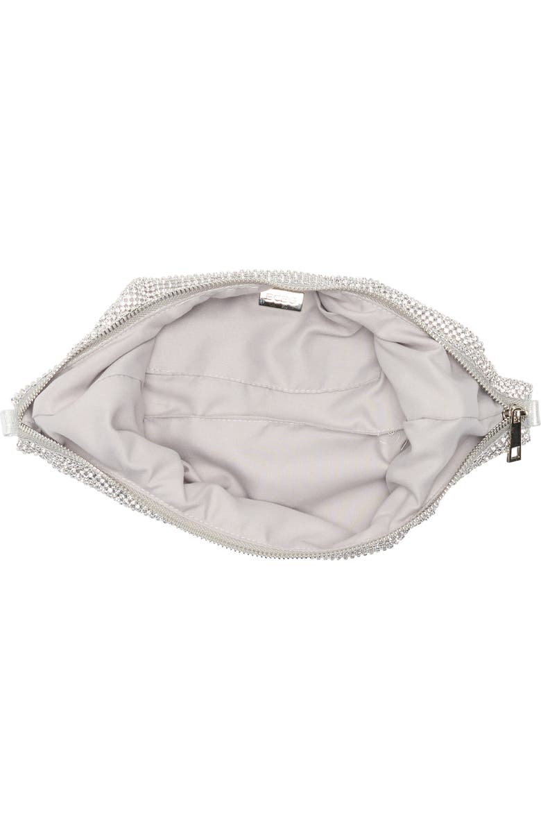 BCBG Shimmer Shoulder Bag, Alternate, color, Silver