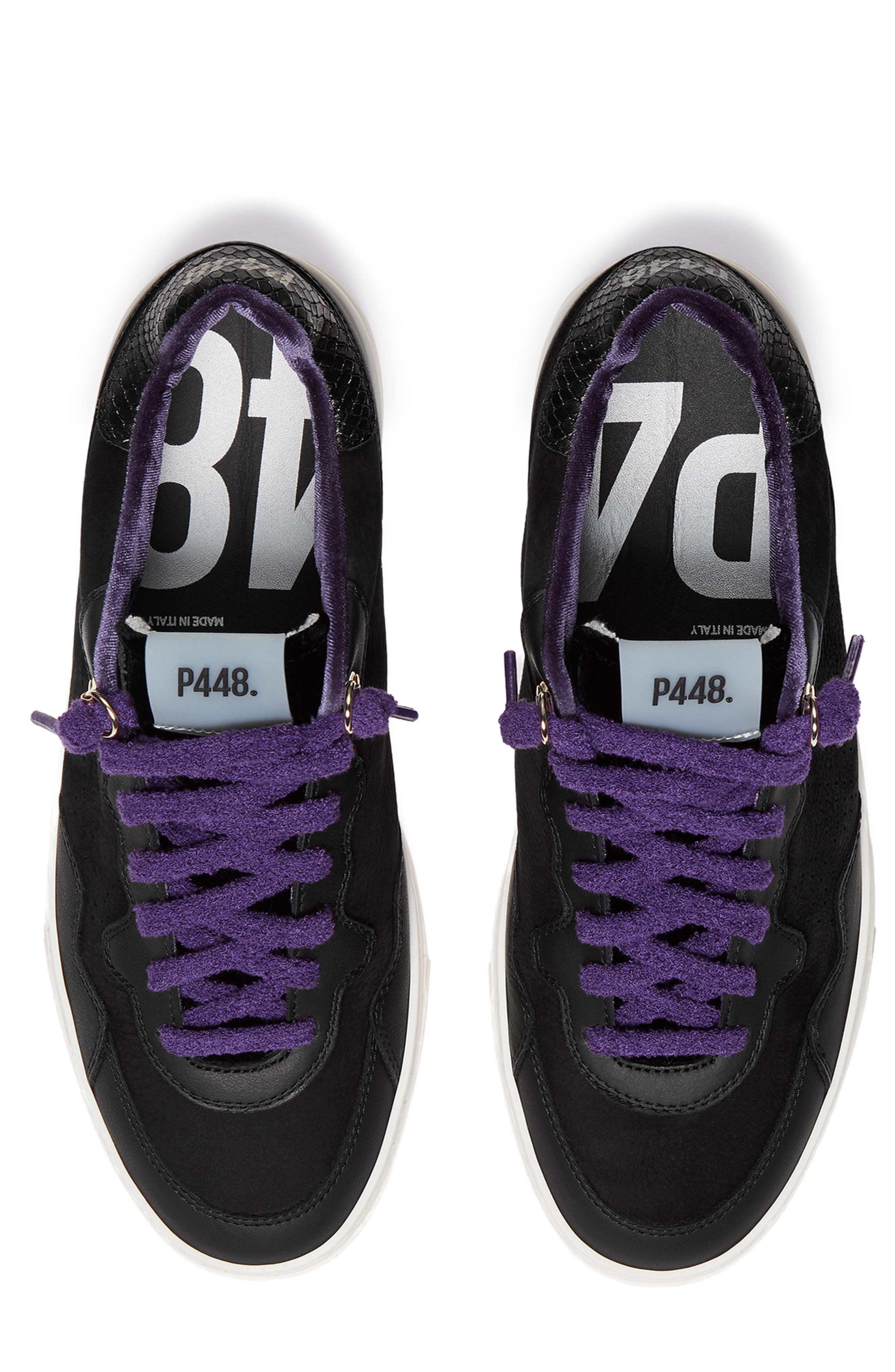 P448 Bali Sneaker, Alternate, color, Tuxedo/Black