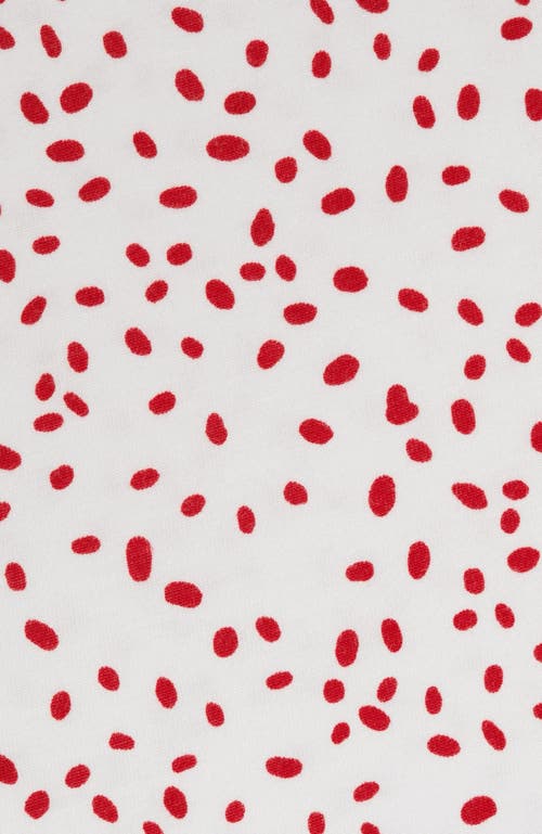 The Cat's Pajamas Pima Knit Simple Set Stripes Dots In Multi