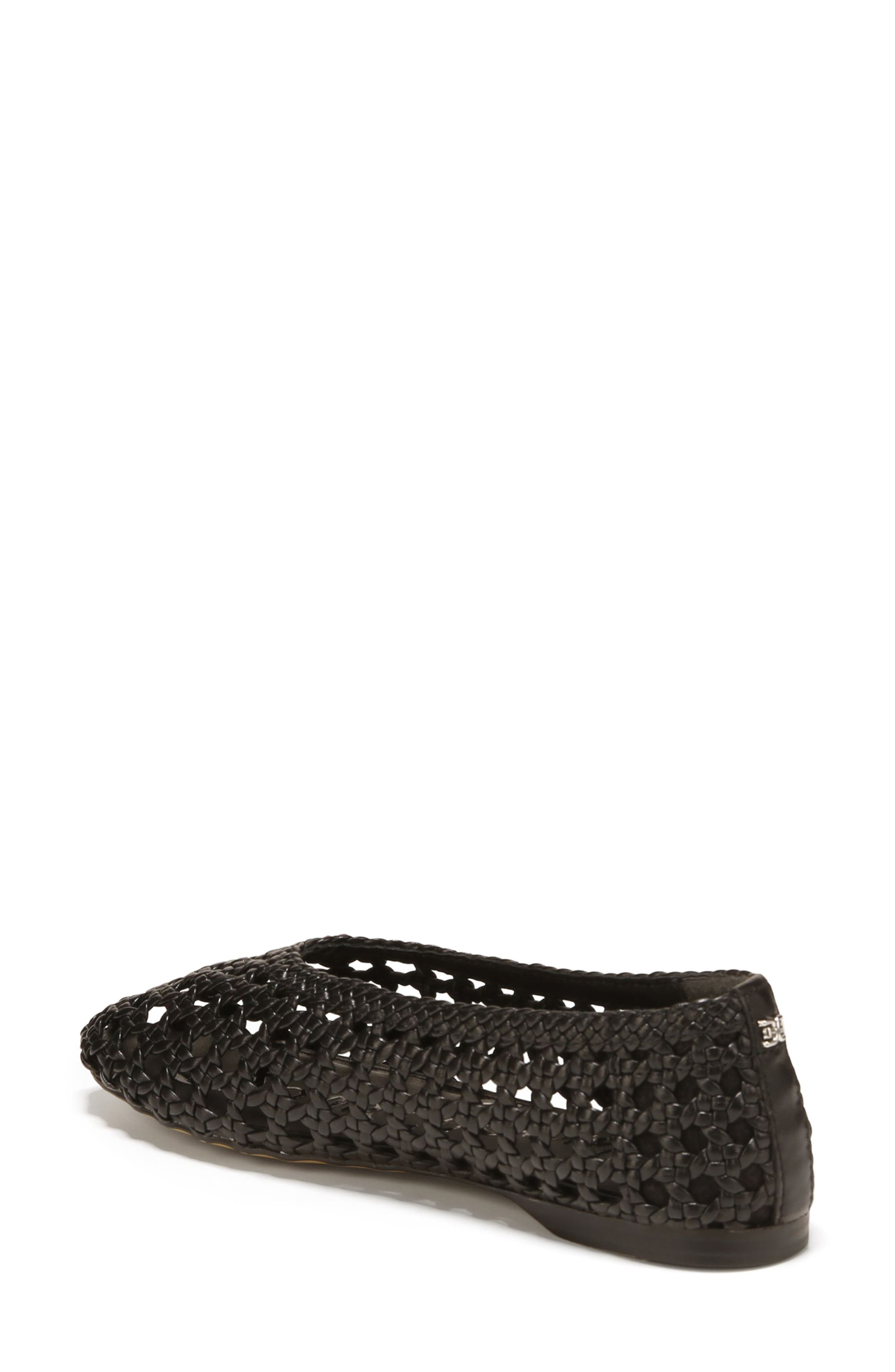 Sam Edelman Shira Knotted Flat, Alternate, color, Black