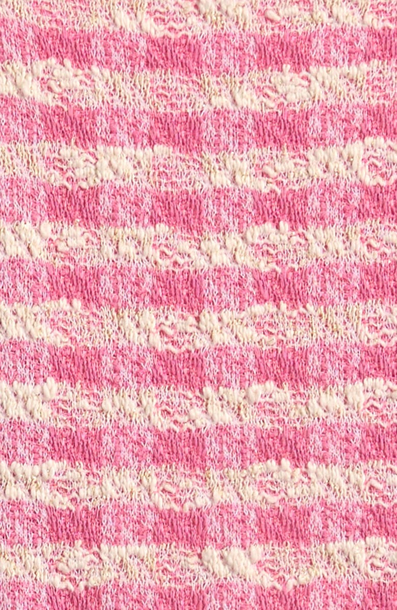 Ava & Yelly Kids' Ruffle Bouclé Party Dress, Alternate, color, Pink