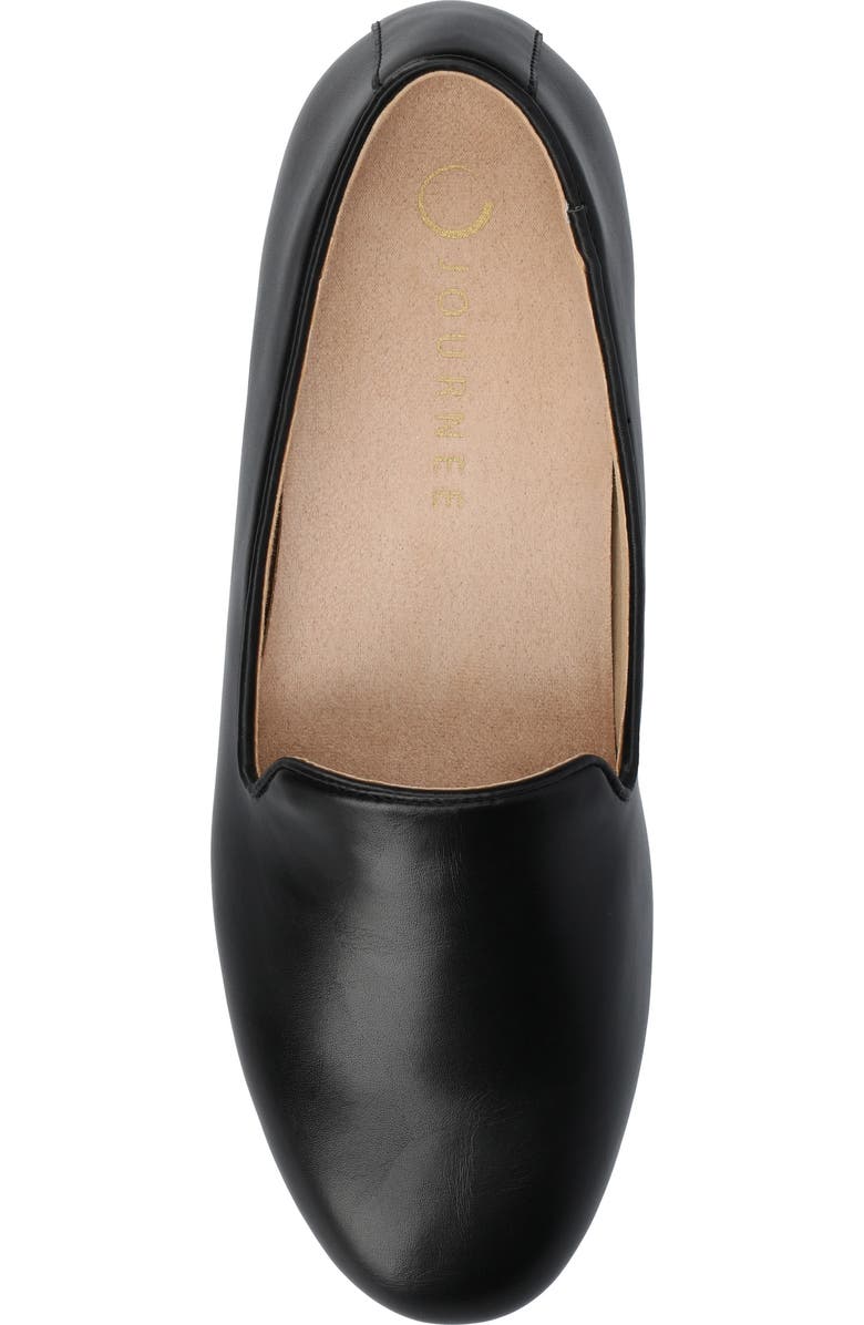 Journee Collection Ishani Loafer, Alternate, color, Black