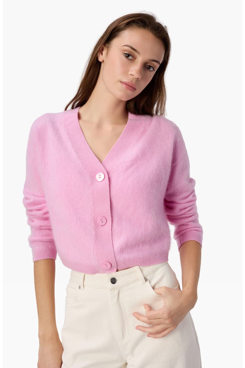 Josefa Cashmere Cardigan, Alternate, color, AURORA
