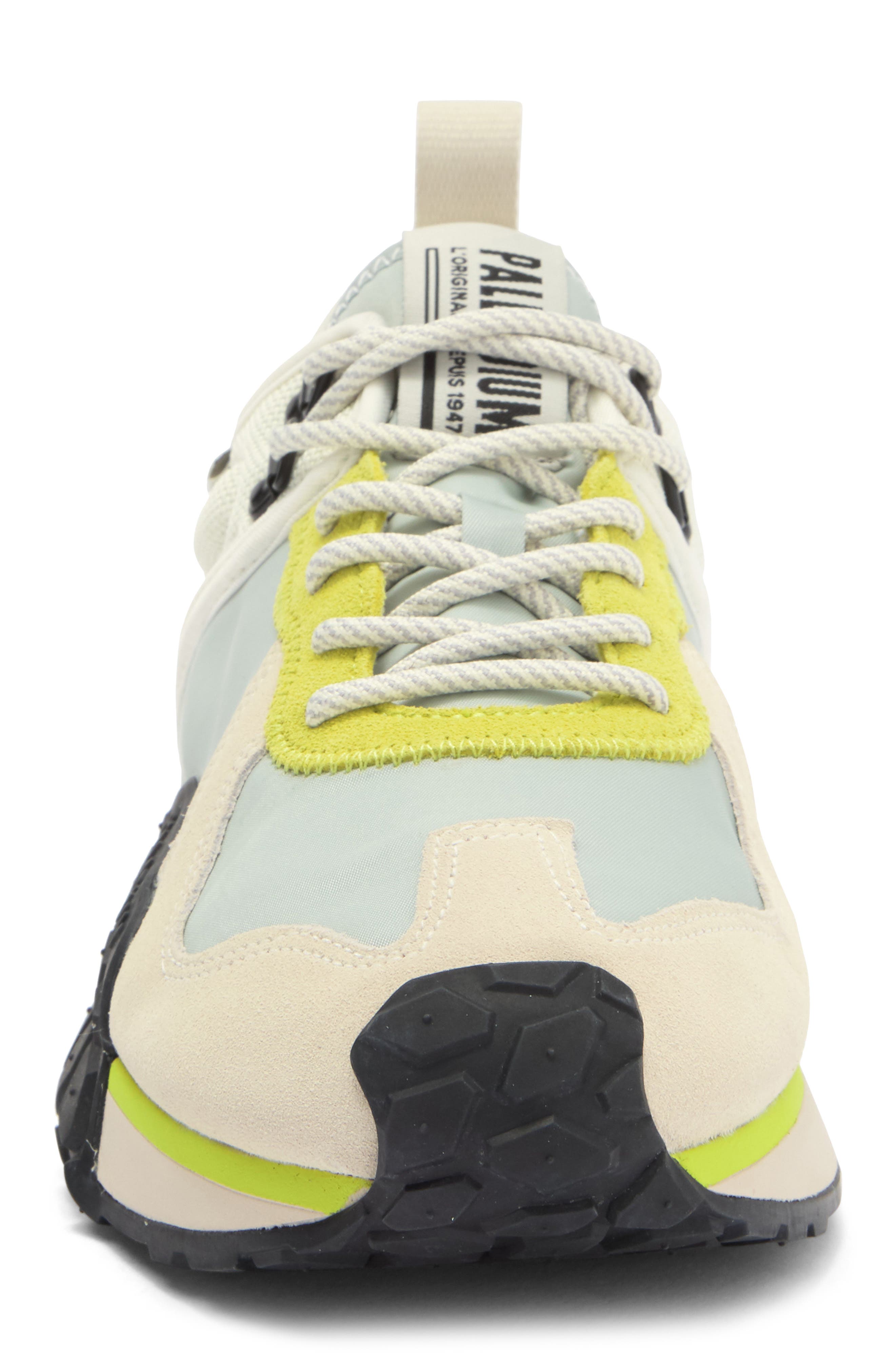 Palladium Troop Runner Sneaker, Alternate, color, Cream White/ Black