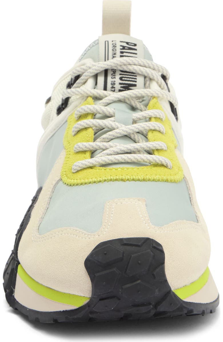 Palladium Troop Runner Sneaker, Alternate, color, Cream White/ Black