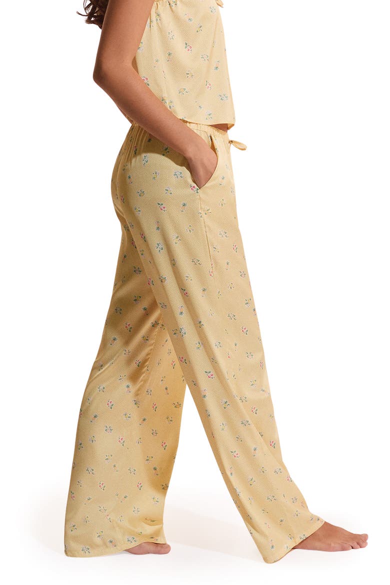Baie Pajama Pants, Alternate, color, ACID YELLOW