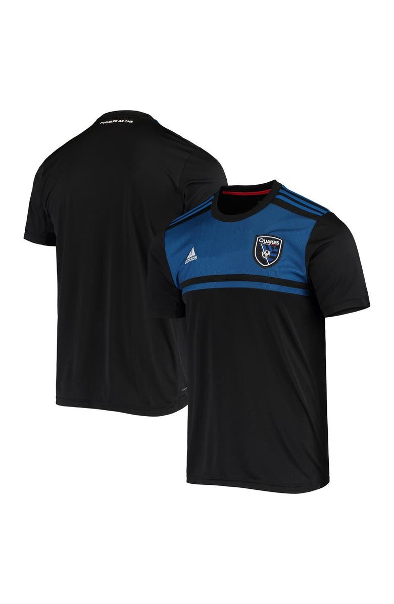 adidas Men's adidas Black San Jose Earthquakes 2020 Replica Blank Primary AEROREADY Jersey, Main, color, 