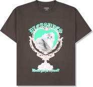PLEASURES Mirror Cotton Graphic T-Shirt