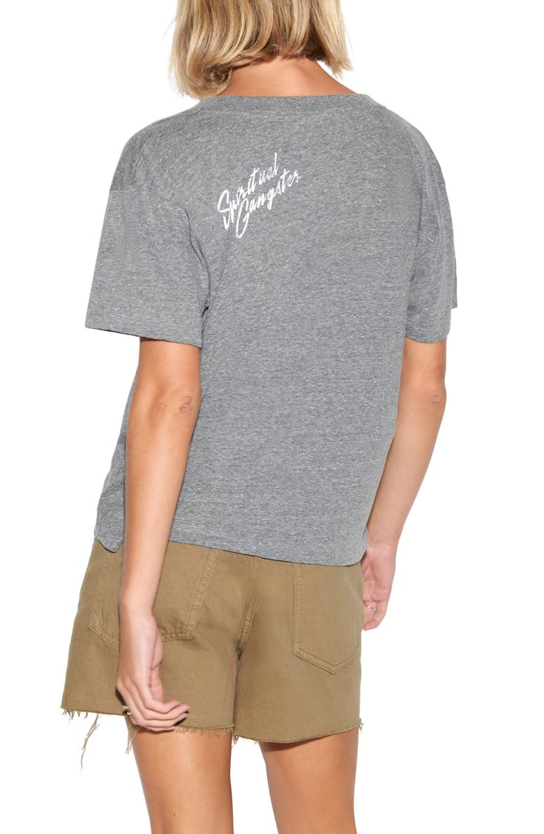 Spiritual Gangster Vice V-Neck T-Shirt, Alternate, color, Heather Gy