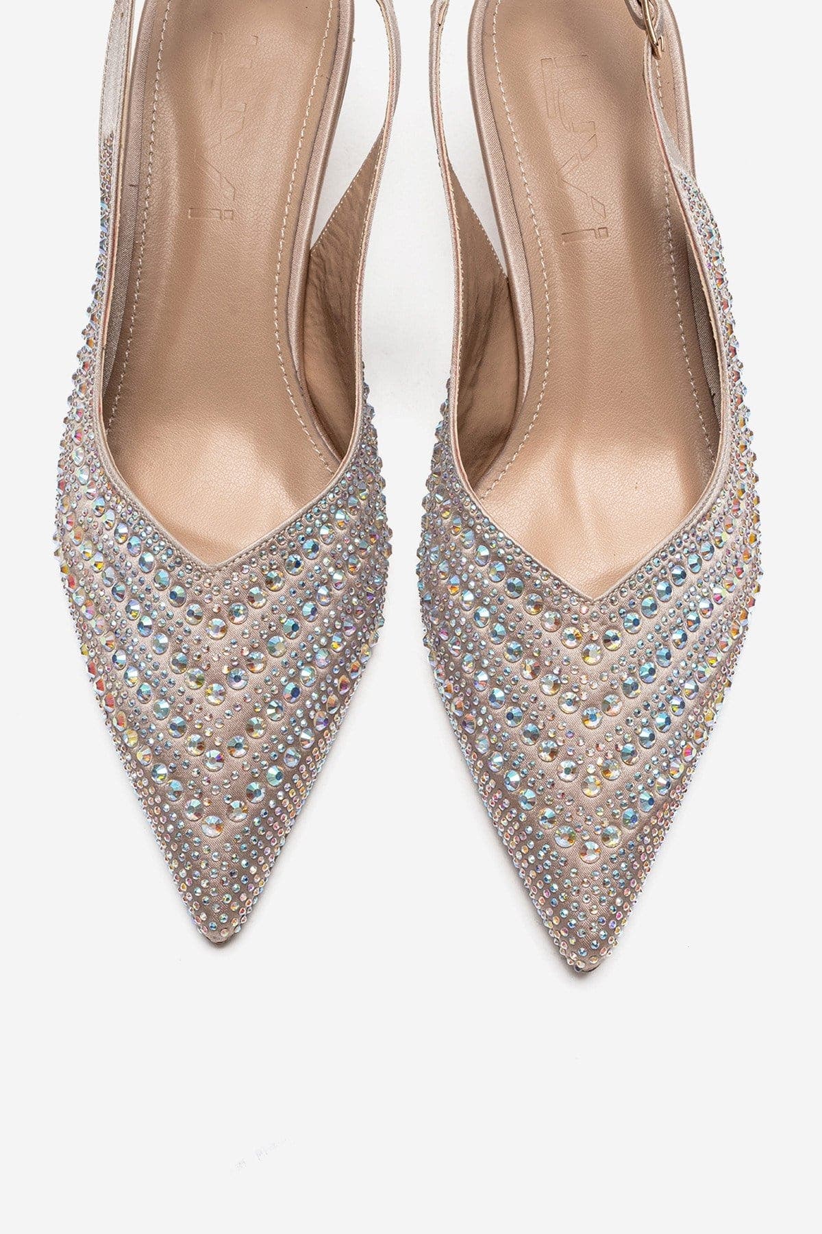 Royale Embellished Kitten Heel Pump, Alternate, color, Beige