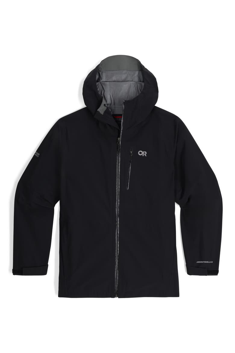 Aspire II Gore-Tex® Waterproof Jacket, Alternate, color, BLACK
