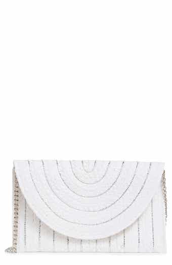 Collection XIIX Straw Clutch