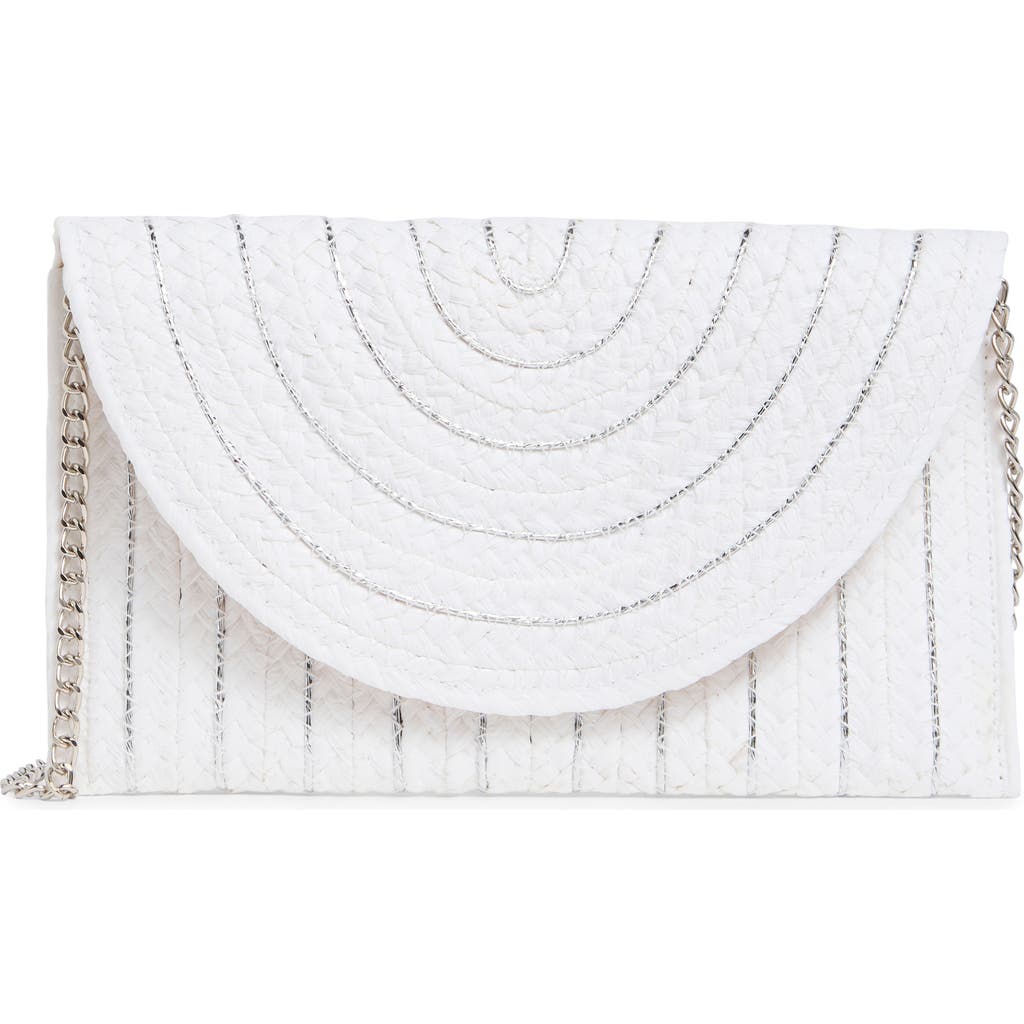 Shop Collection Xiix Straw Clutch In White