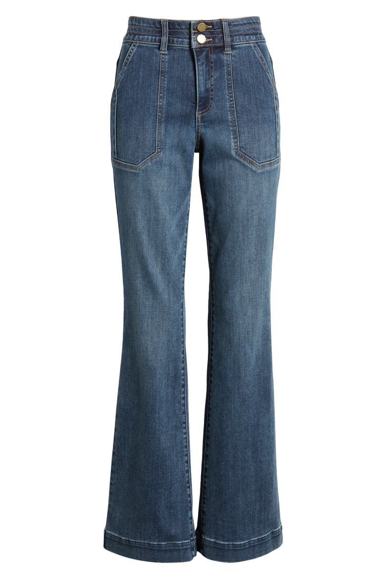 Madison High Waist Bootcut Jeans, Alternate, color, BL BLUE