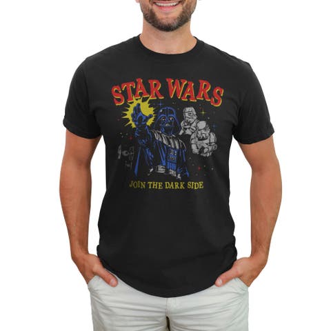 Men's Star Wars Retro Join The Dark Side  Graphic T-Shirt