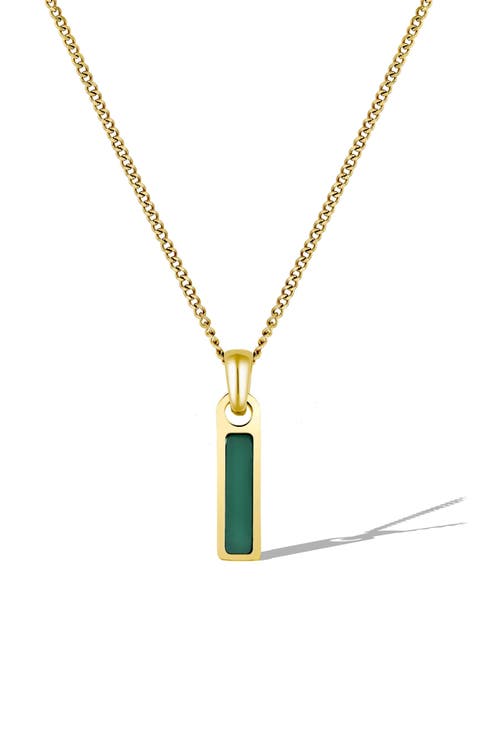 Men's Birthstone Pendant Necklace
