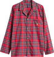 Polo Ralph Lauren Yarn Dyed Plaid Flannel Pajama Shirt