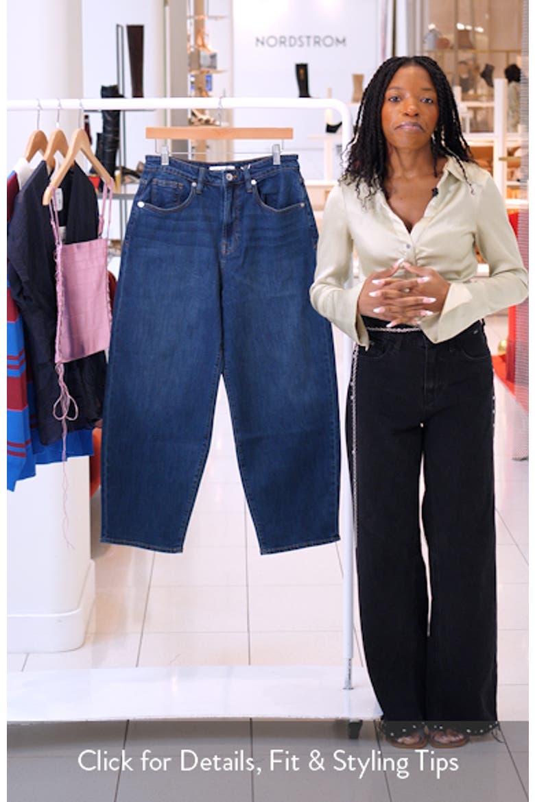 Vintage Barrel Ankle Jeans video