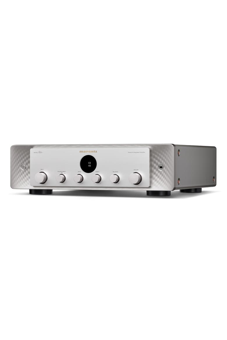 Model 60n Network Integrated Amplifier, Alternate, color, Silver