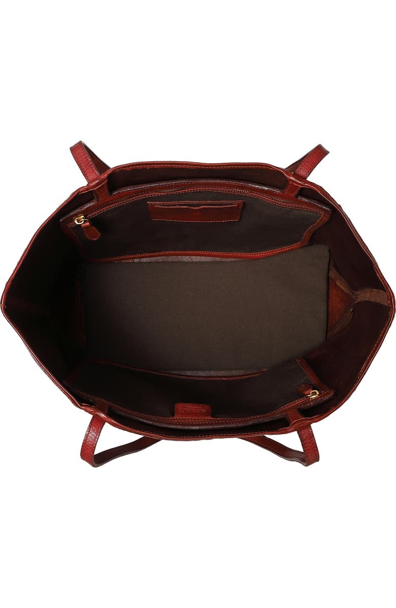 OLD TREND Alder Genuine Leather Everyday Shoulder Tote, Alternate, color, Brown