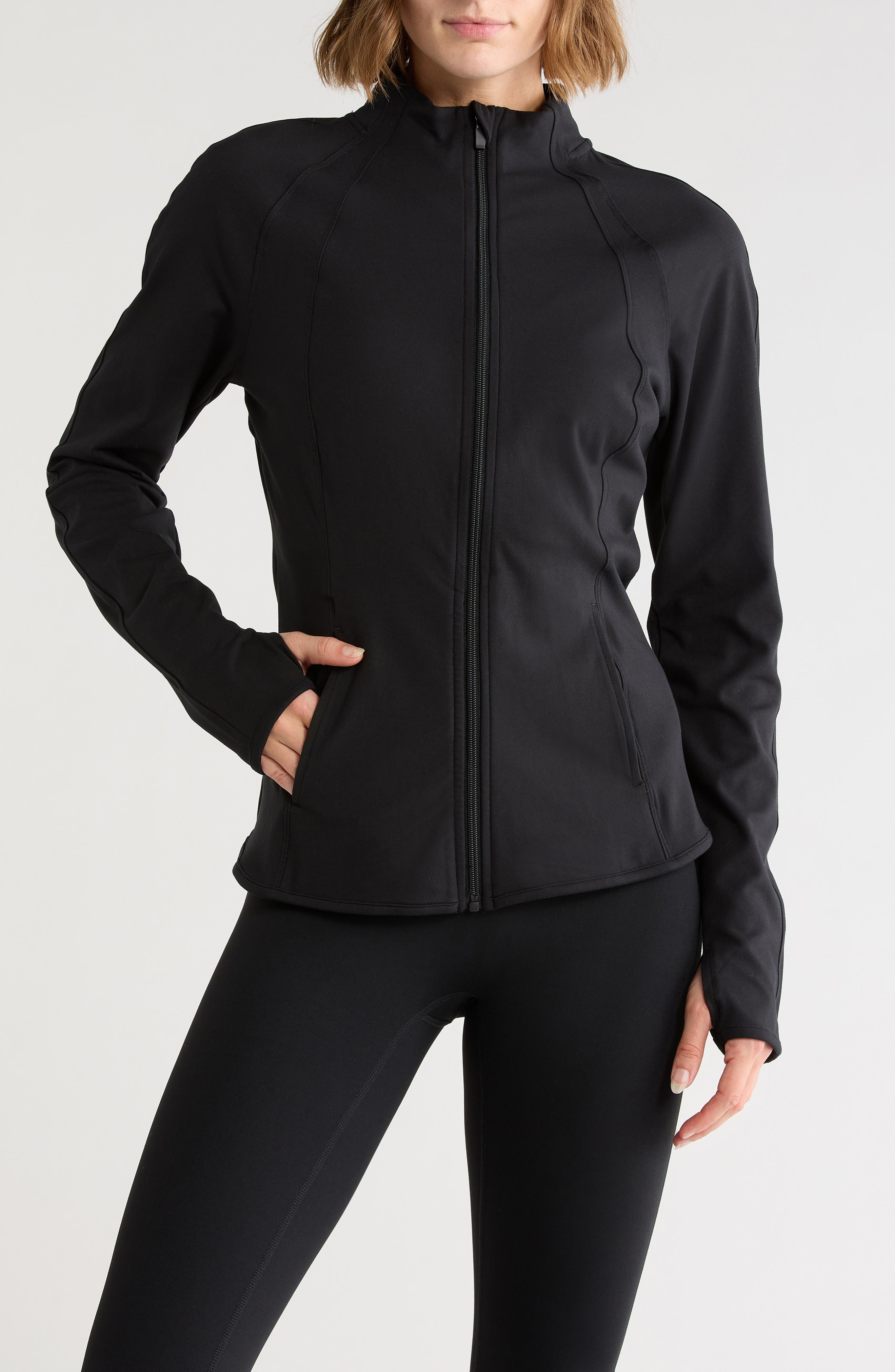 Lux Rebel Flared Full Zip Sweatshirt