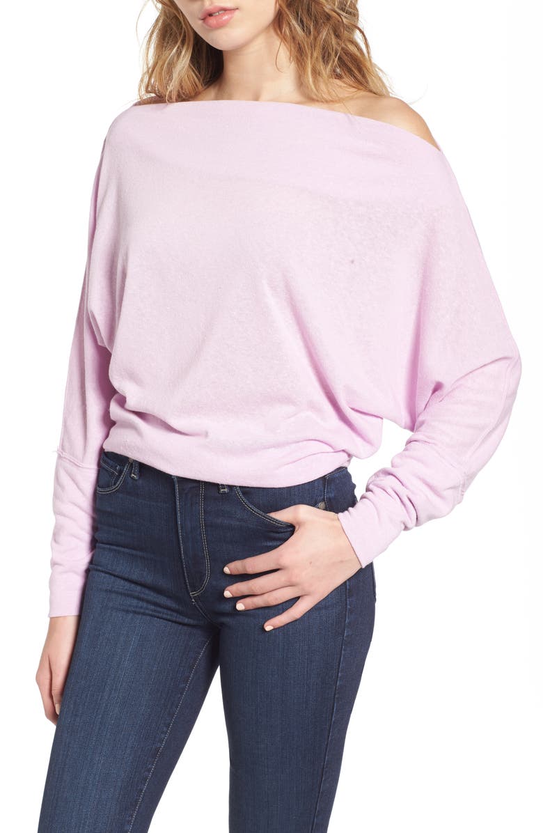 Free People Valencia Off the Shoulder Pullover, Main, color,