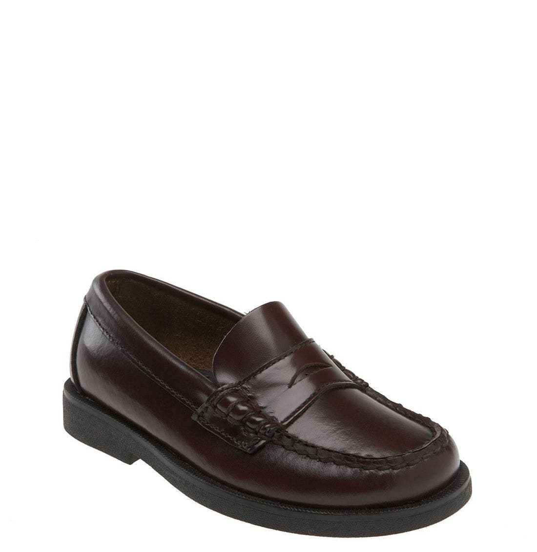 Sperry Kids 'Colton' Loafer, Main, color, BURGUNDY