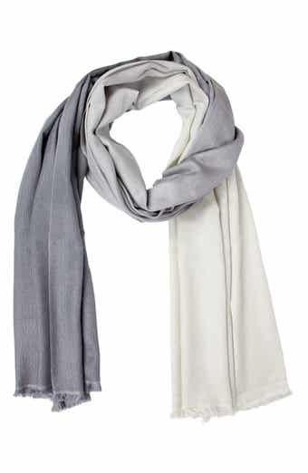 SAACHI Two-Tone Cashmere & Silk Scarf
