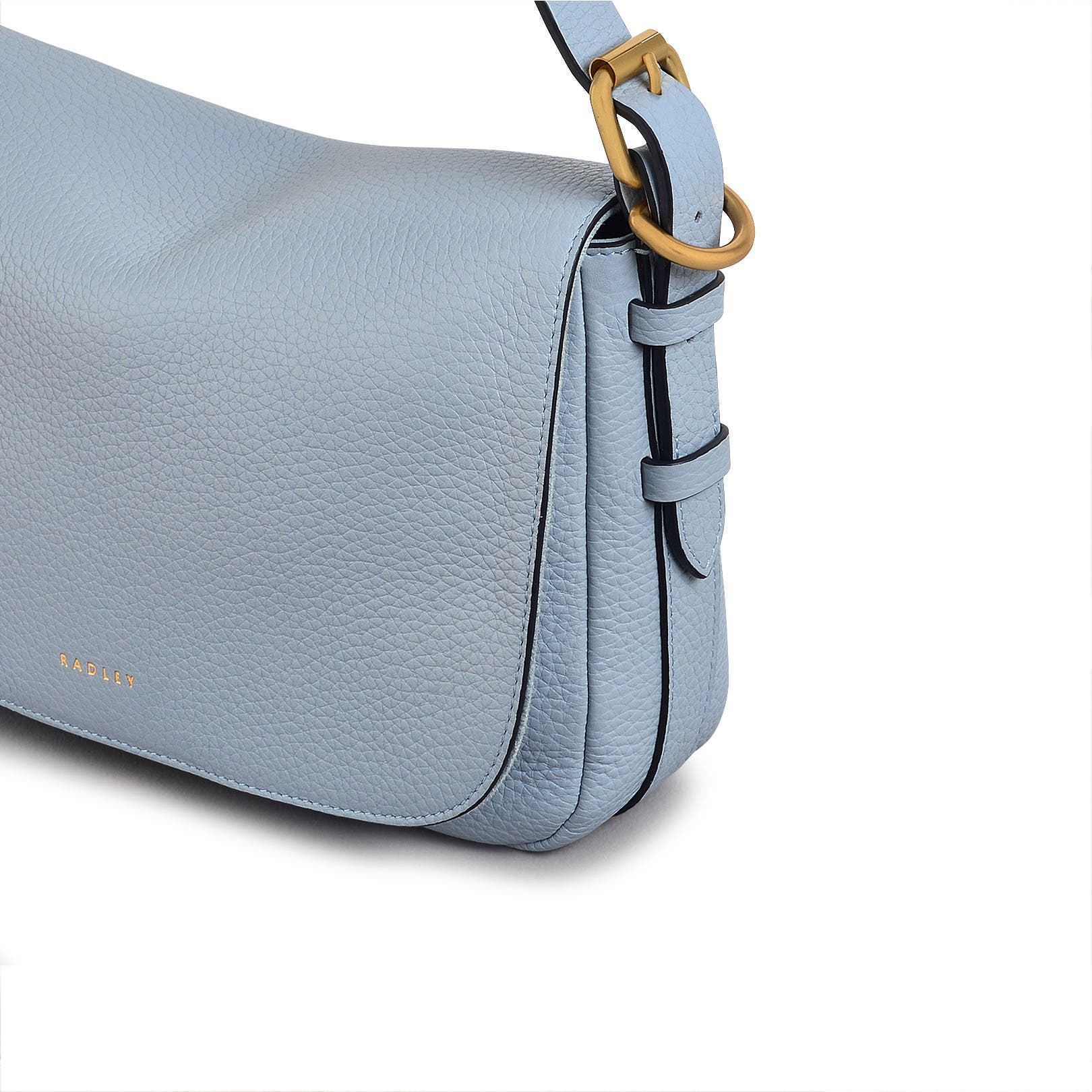 Radley Grafton Street Small Flapover Crossbody Bag, Alternate, color, Smoke Blue