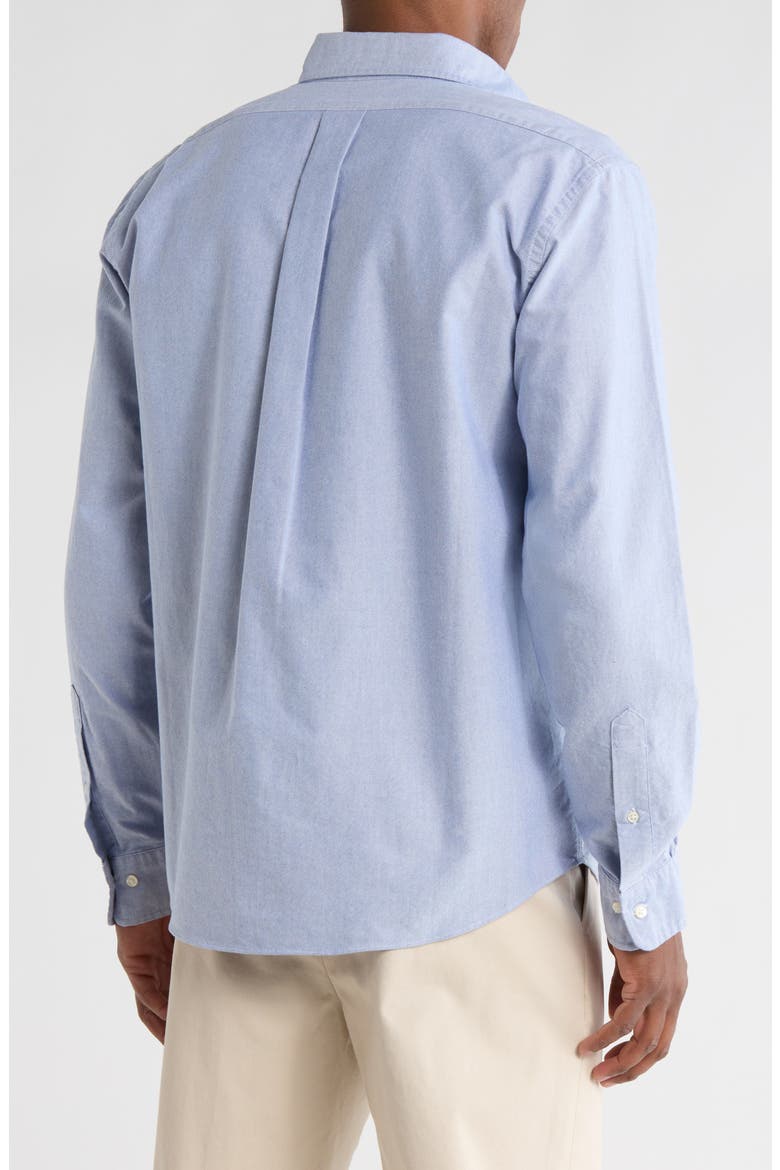 Regular Fit Solid Oxford Button-Down Shirt, Alternate, color, SOLIDBLUE