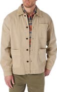 Fair Harbor Seaport Stretch Cotton Blend Chore Jacket